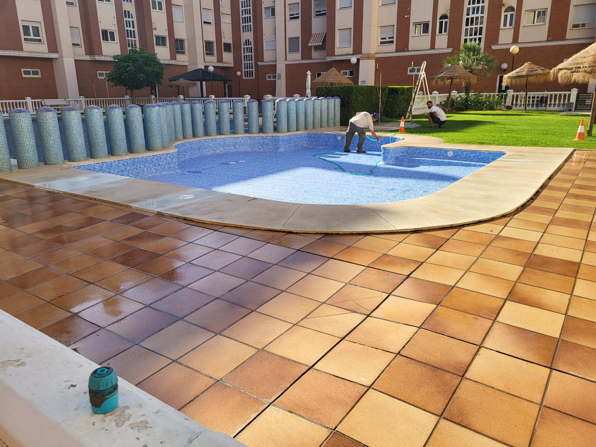 Piscina construida en Córdoba